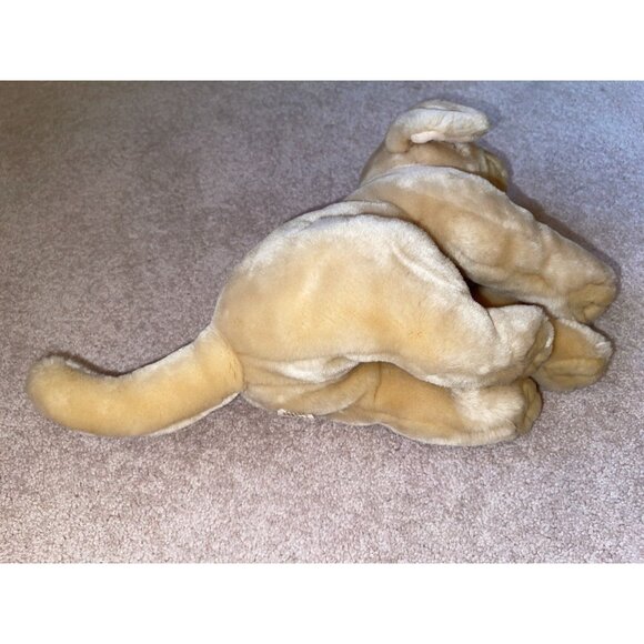 Yellow Lab Labrador Puppy Dog Golden Retriever Stuffed Plush 16" -Kids Preferred - Picture 6 of 7